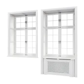 Classic windows with cremones
